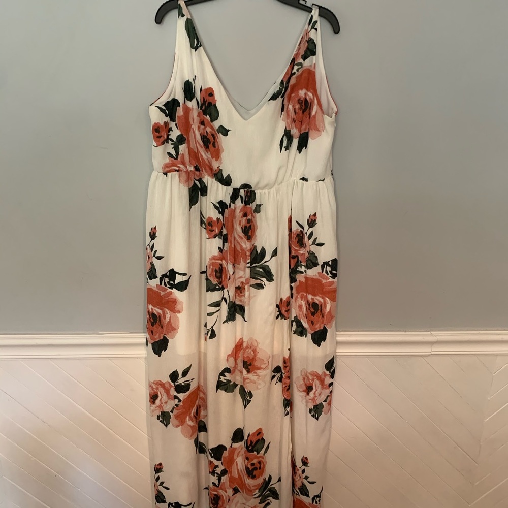 Floral maxi dress